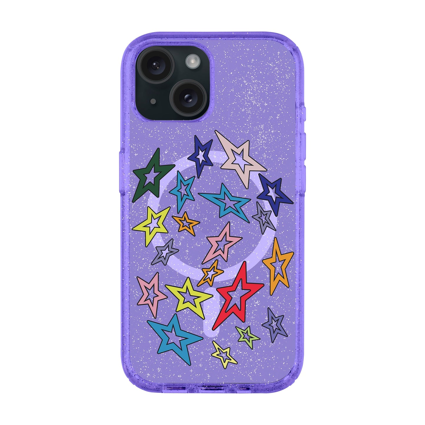 STAR-iPhone 14 Plus Shiny Kılıf MagSafe Özellikli