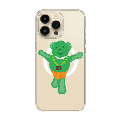 GREEN BEAR-iPhone 14 Pro Max Solid Kılıf MagSafe Özellikli