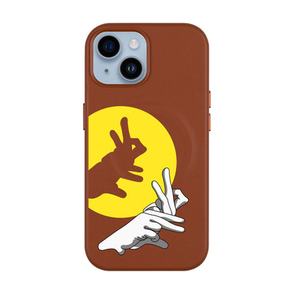 BUNNY-Leather Kılıf MagSafe Özellikli - iPhone 13