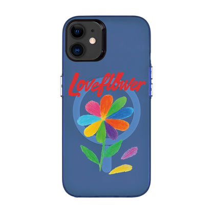 LOVE FLOWER-iPhone 11 Hold Kılıf MagSafe Özellikli