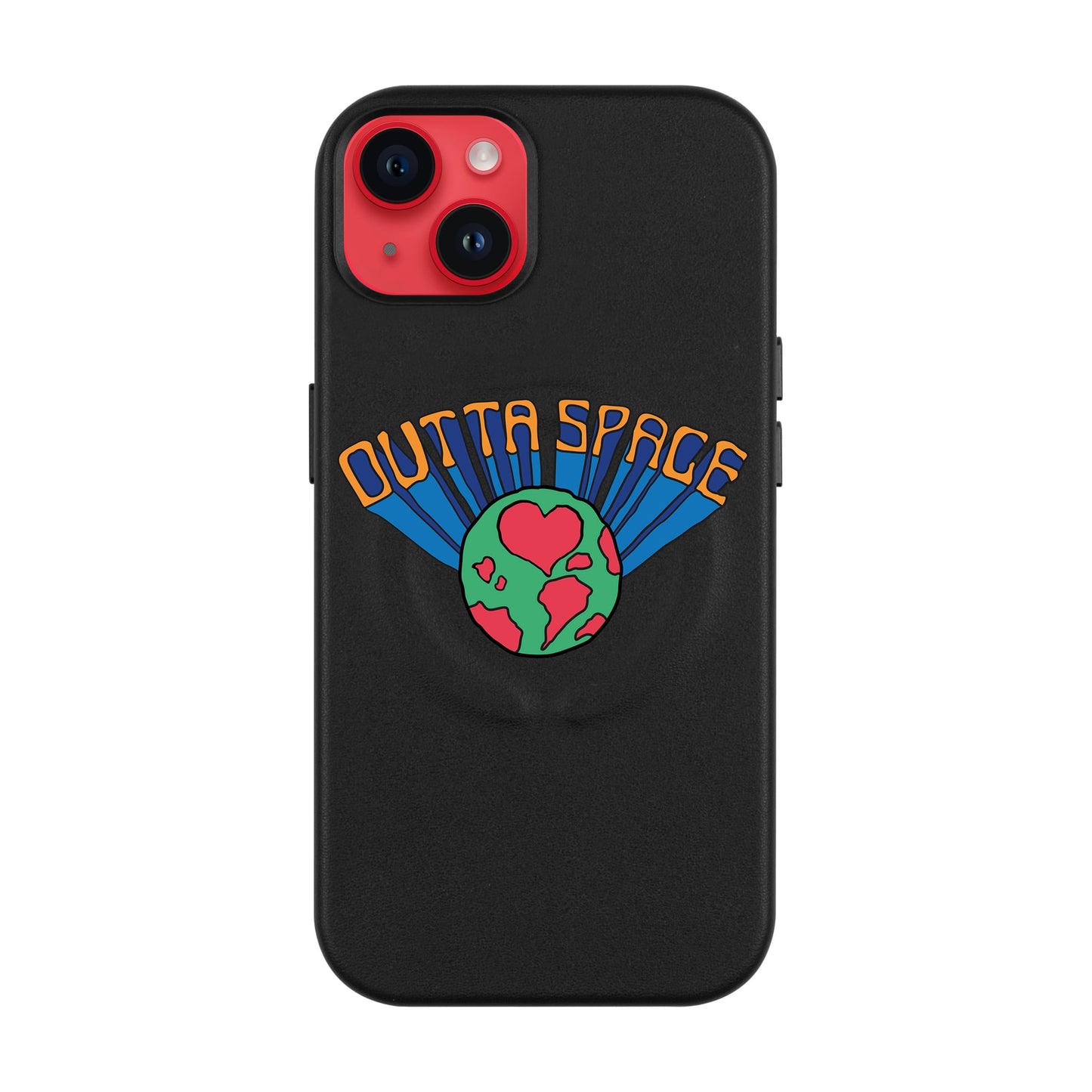 OUTTA SPACE-iPhone 14 Plus Leather Kılıf MagSafe Özellikli
