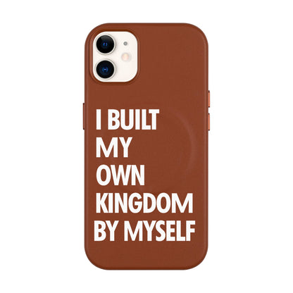 KINGDOM-Leather Kılıf MagSafe Özellikli - iPhone 11