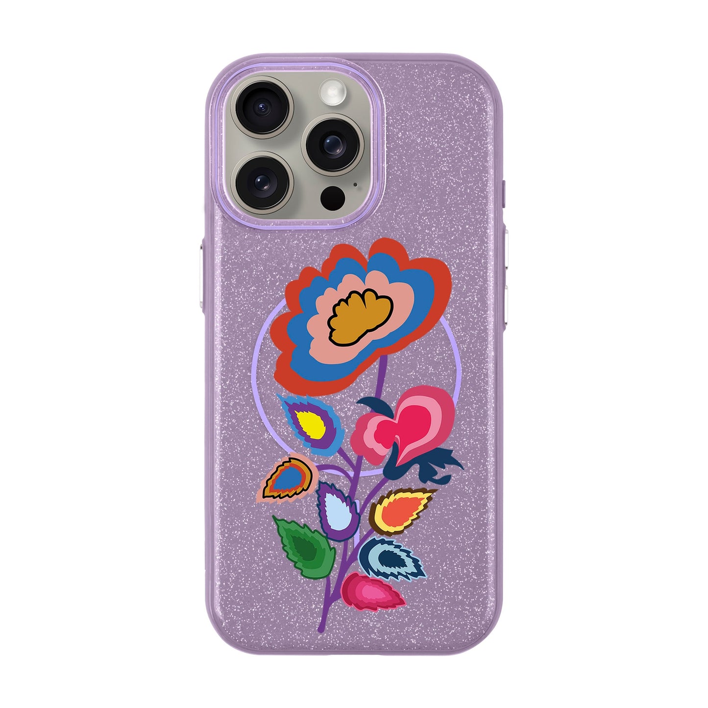 KNITTED FLOWER-iPhone 15 Pro Max Radiant Kılıf MagSafe Özellikli