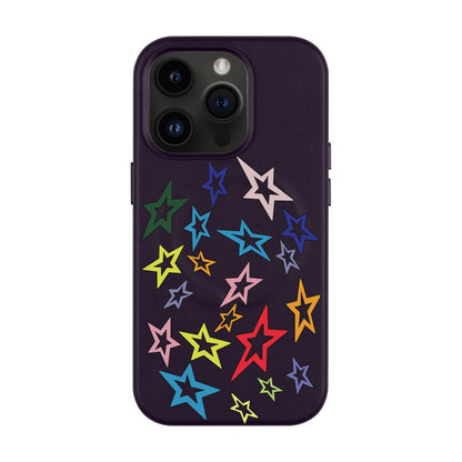 STAR-Leather Kılıf MagSafe Özellikli - iPhone 14 Pro