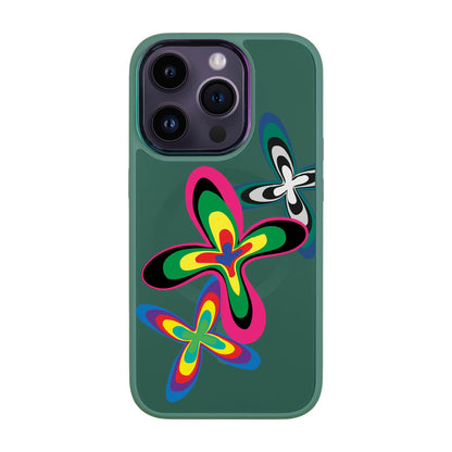 COLOR FLOWER-iPhone 13 Pro Vigor Kılıf MagSafe Özellikli