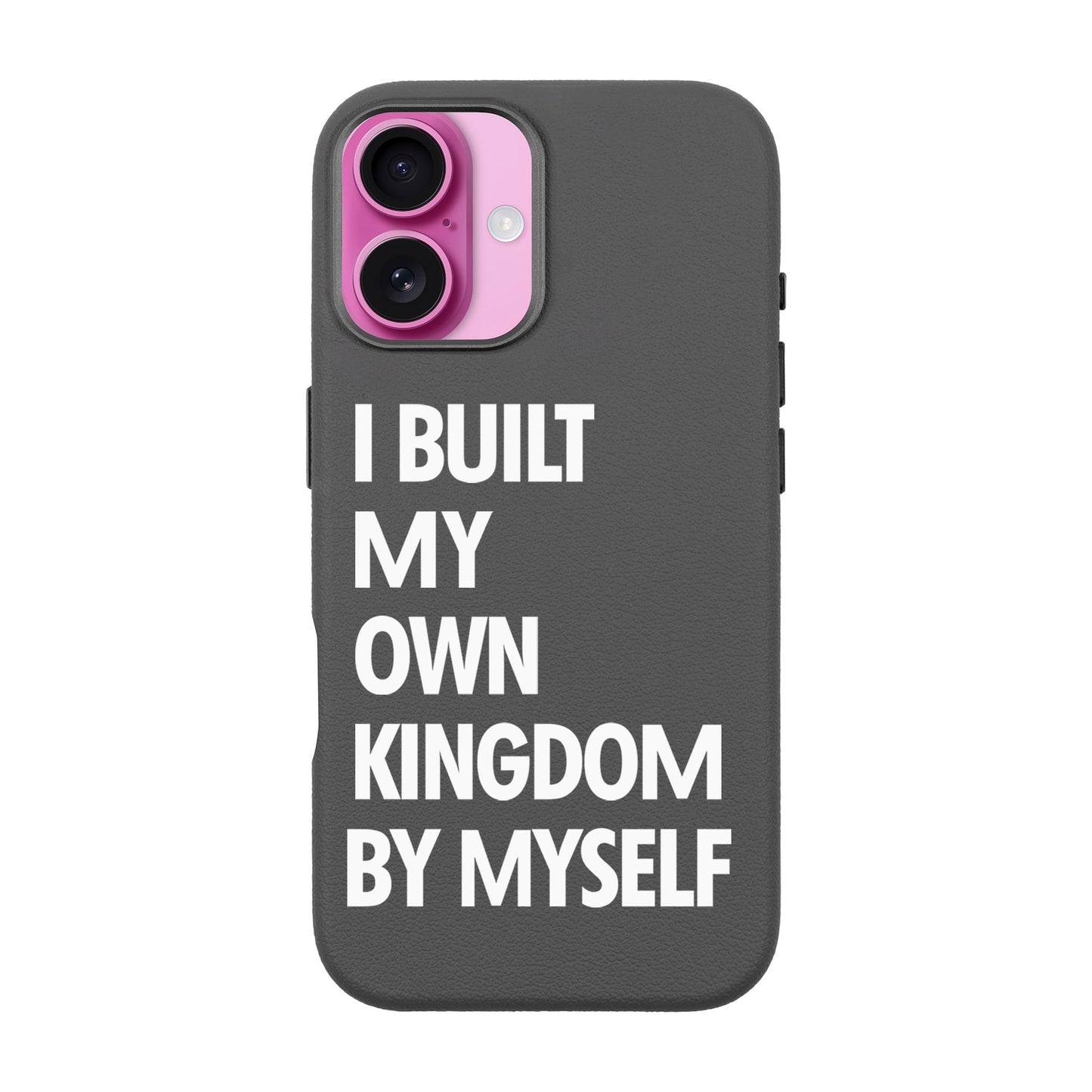 KINGDOM-iPhone 16 Plus Leather Premium Kılıf MagSafe Özellikli