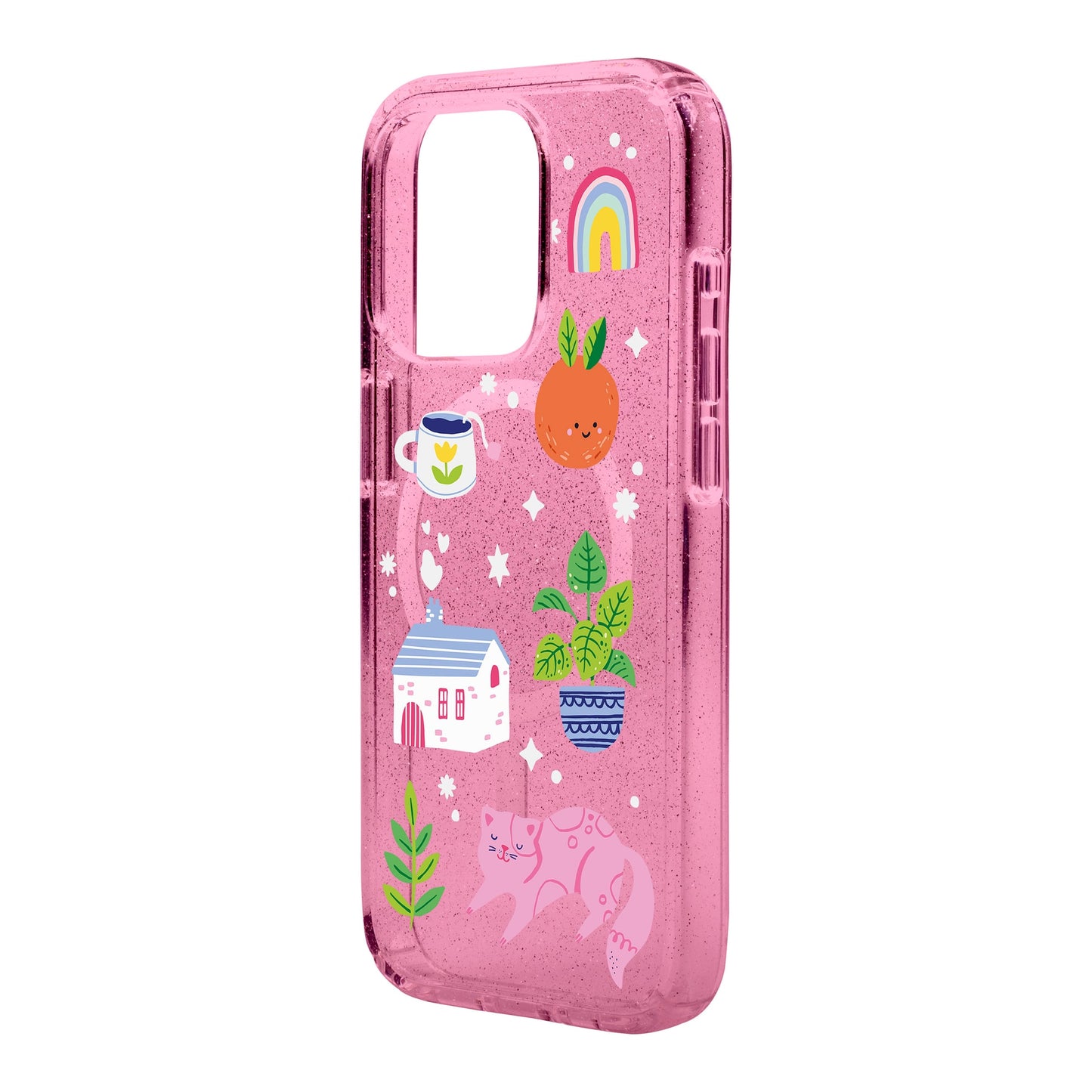 FRESH SPRING-iPhone 15 Shiny Kılıf MagSafe Özellikli