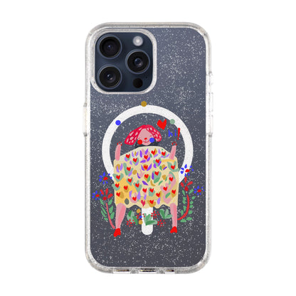 ÜÇ TOP-iPhone 15 Pro Max Shiny Kılıf MagSafe Özellikli