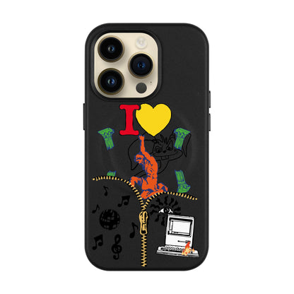 ANTIQUE-iPhone 14 Pro Leather Kılıf MagSafe Özellikli