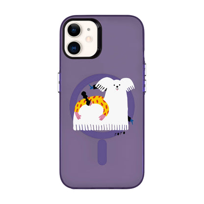 FANCY DOG-iPhone 11 Hold Kılıf MagSafe Özellikli