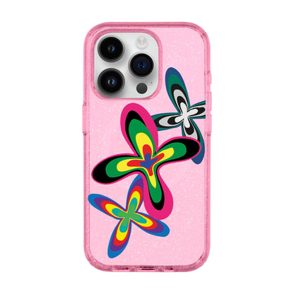 COLOR FLOWER-Shiny Kılıf MagSafe Özellikli - iPhone 14 Pro