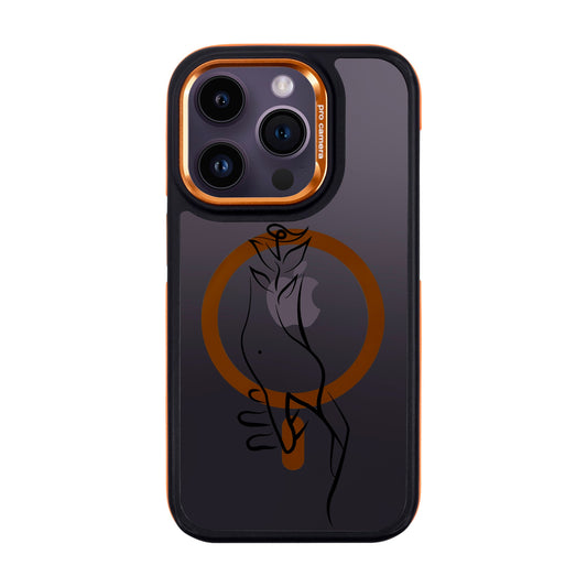 TOUCH-iPhone 14 Pro Dark Kılıf MagSafe Özellikli