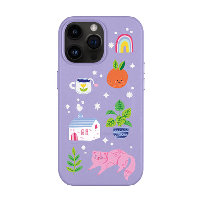 FRESH SPRING-iPhone 14 Pro Max Leather Kılıf MagSafe Özellikli