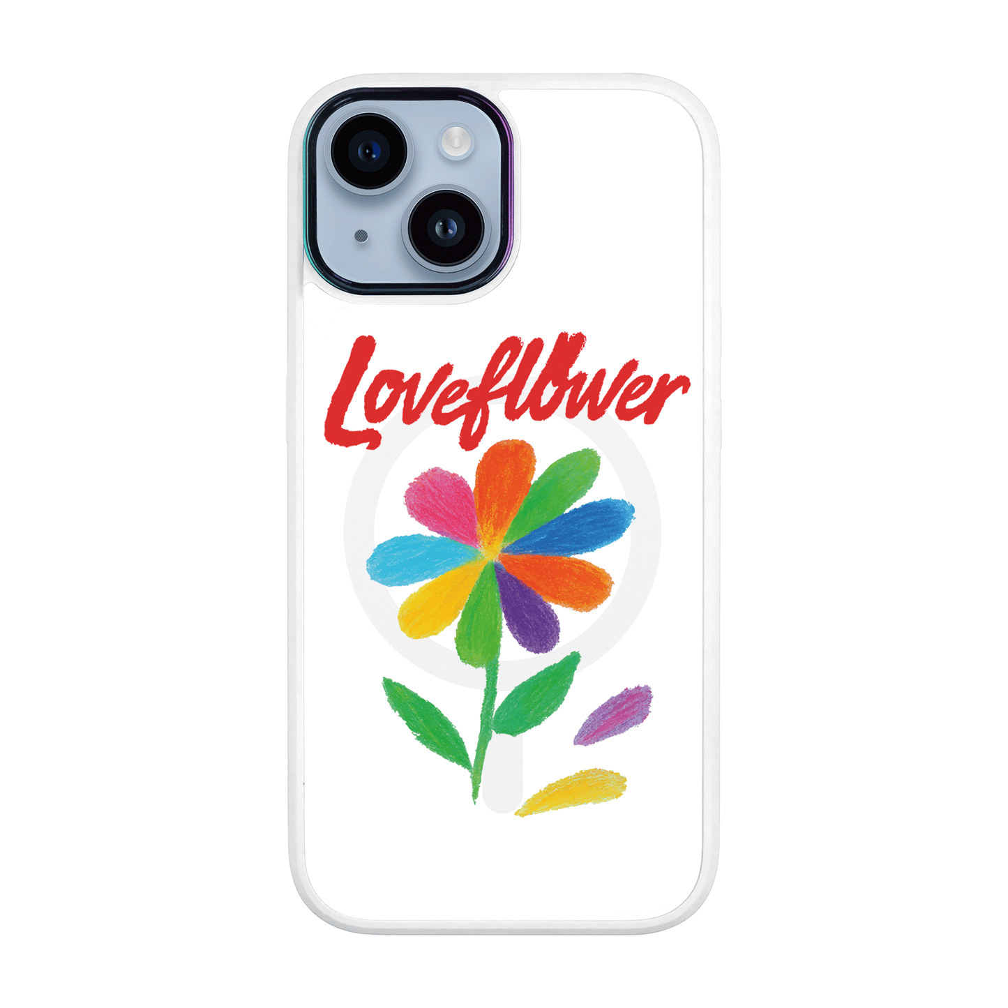 LOVE FLOWER-iPhone 14 Vigor Kılıf MagSafe Özellikli