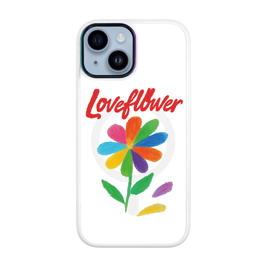 LOVE FLOWER-iPhone 14 Vigor Kılıf MagSafe Özellikli