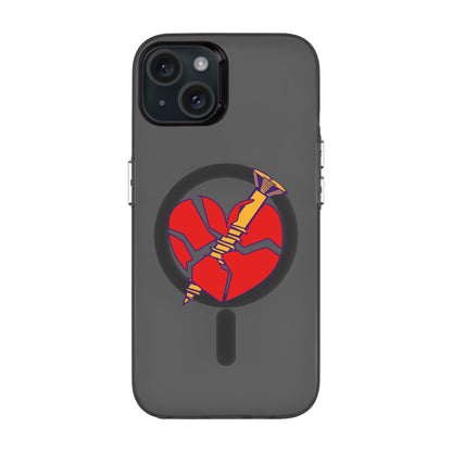 BROKEN HEART-iPhone 15 Plus Hold Kılıf MagSafe Özellikli