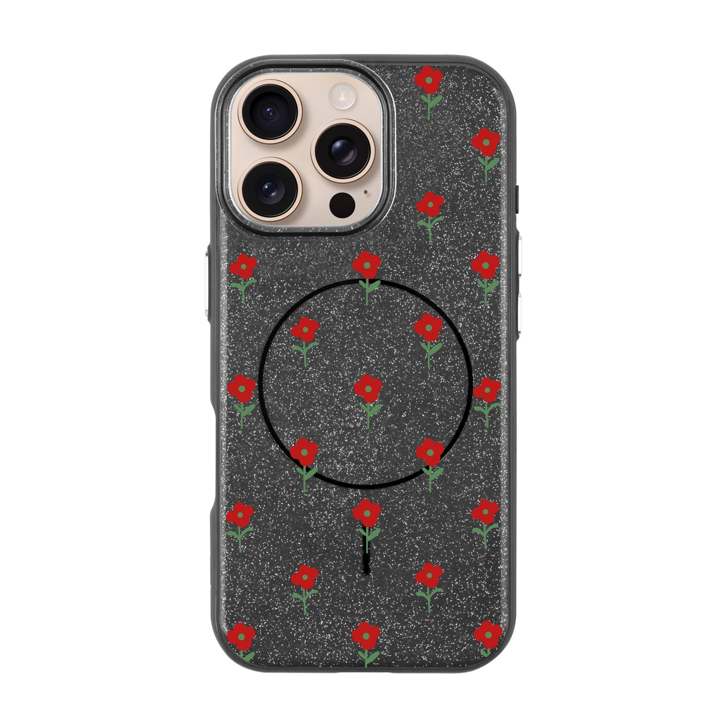 FLOWER POWER-iPhone 16 Pro Max Radiant Kılıf MagSafe Özellikli