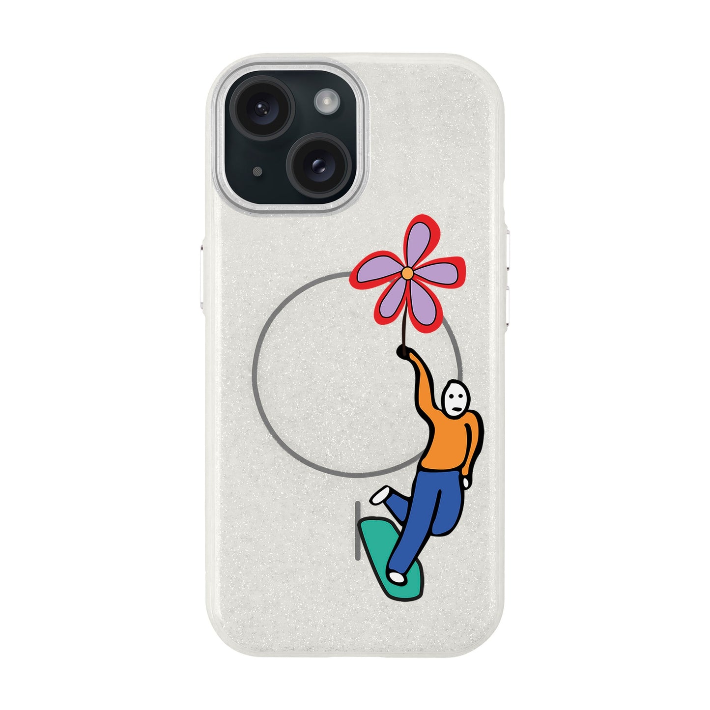 SKATEBOARDER-Radiant Kılıf MagSafe Özellikli - iPhone 15
