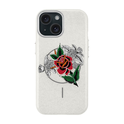 DRY ROSE-Radiant Kılıf MagSafe Özellikli - iPhone 15