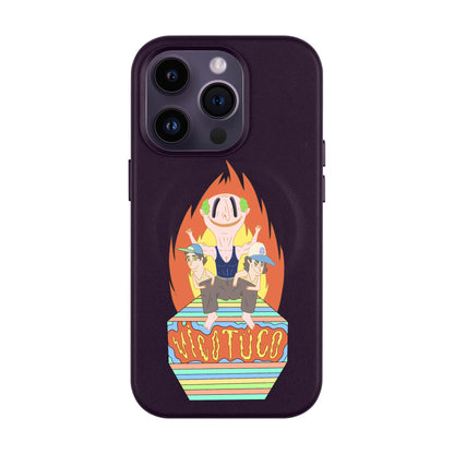 VİCOTÜCO ADAM-Leather Kılıf MagSafe Özellikli - iPhone 14 Pro