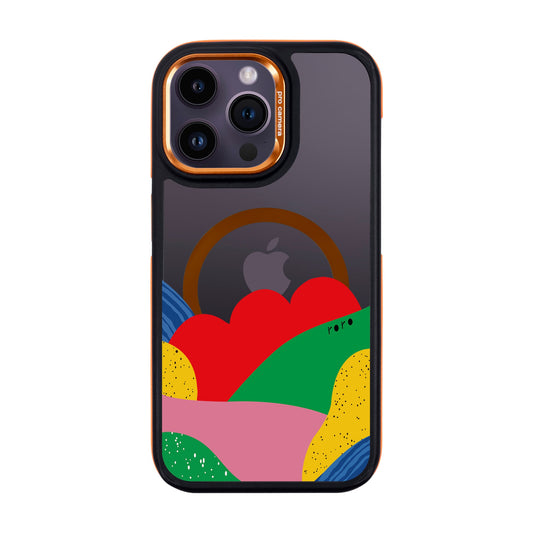 FLAG-iPhone 14 Pro Max Dark Kılıf MagSafe Özellikli