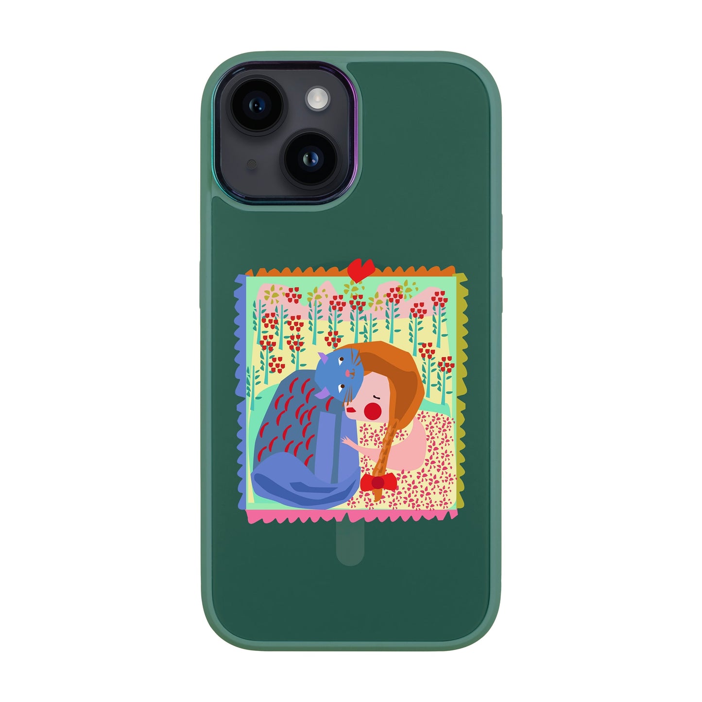 KEDİ POSTA PULU-Vigor Kılıf MagSafe Özellikli - iPhone 13