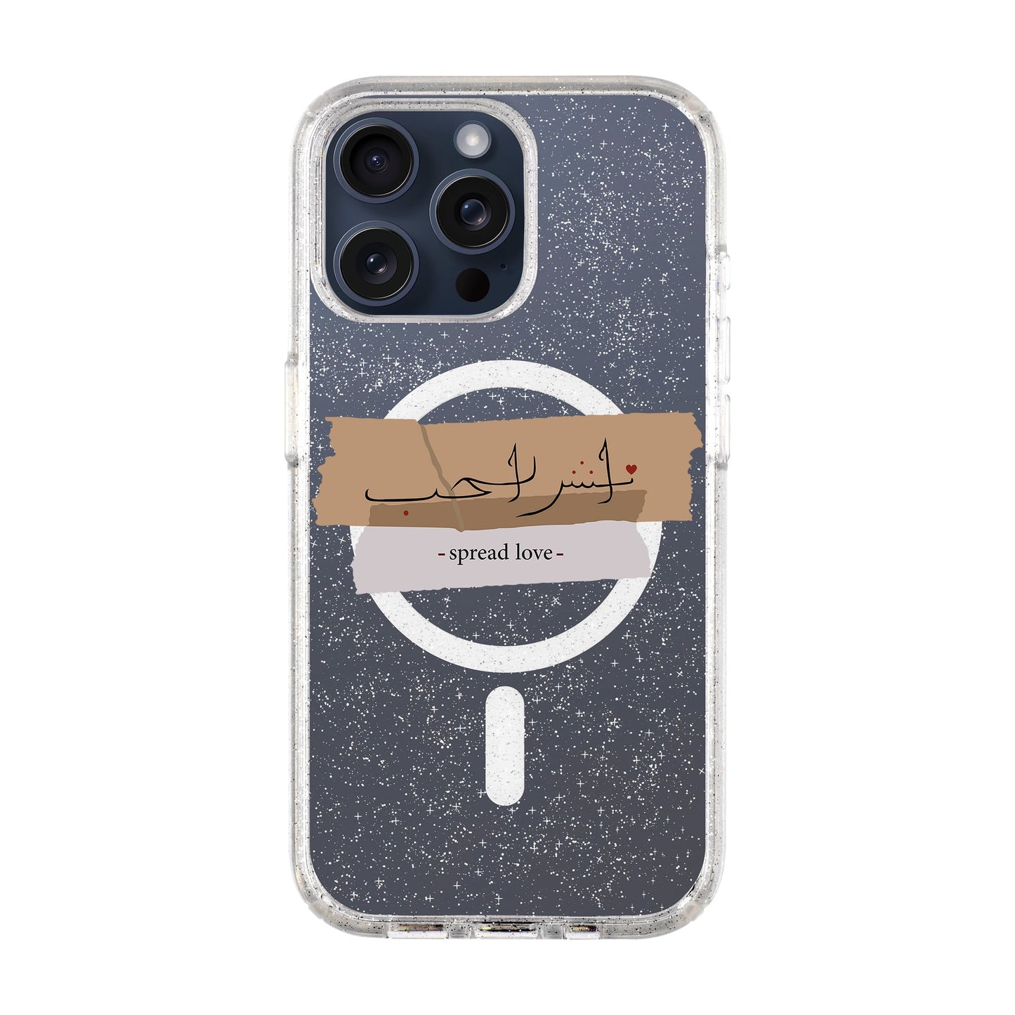 SPREAD LOVE-iPhone 15 Pro Max Shiny Kılıf MagSafe Özellikli