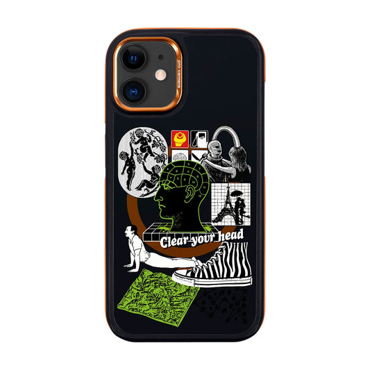 CLEAR YOUR HEAD-iPhone 11 Dark Kılıf MagSafe Özellikli
