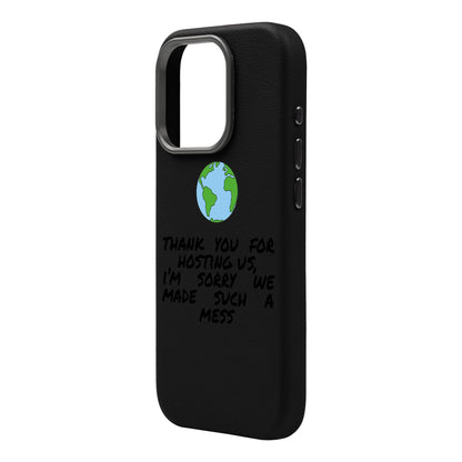 MESS-iPhone 16 Pro Max Leather Premium Kılıf MagSafe Özellikli