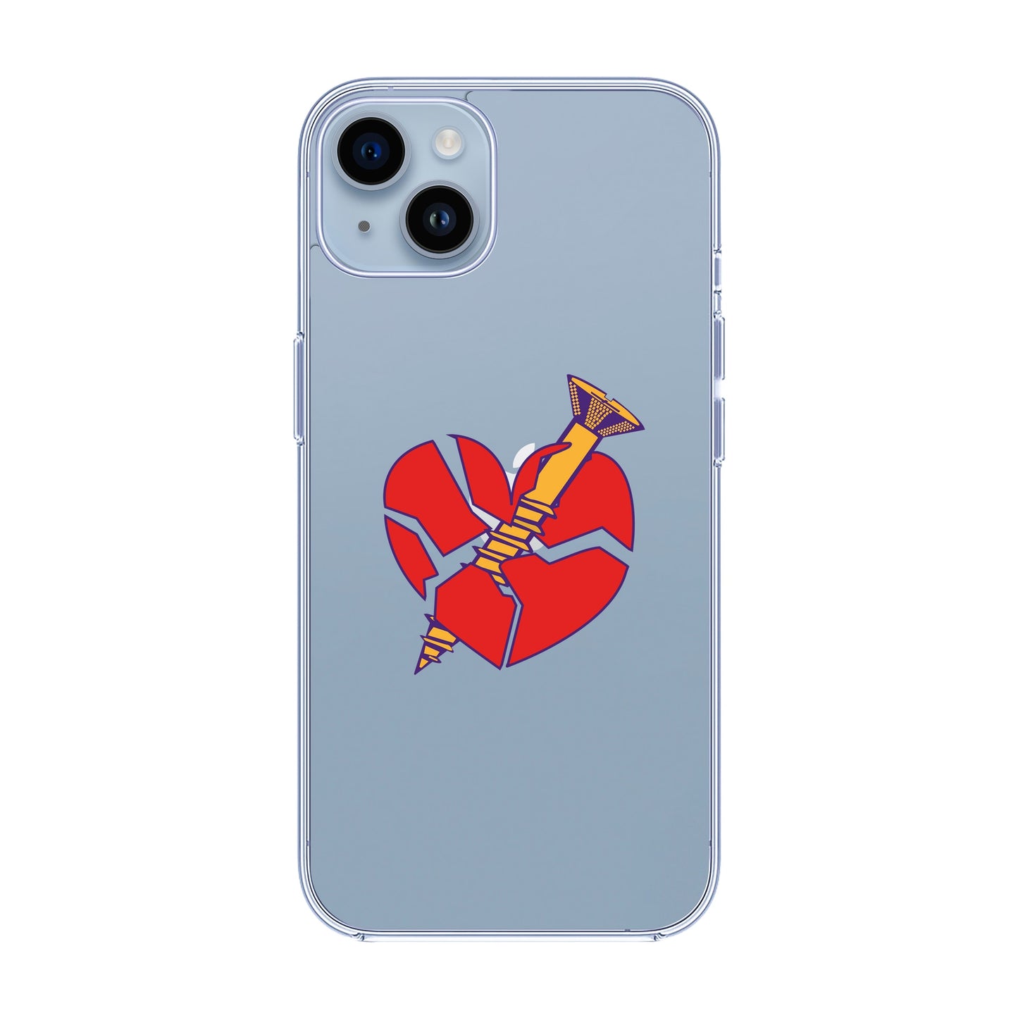 BROKEN HEART-Solid Kılıf - iPhone 14 Plus