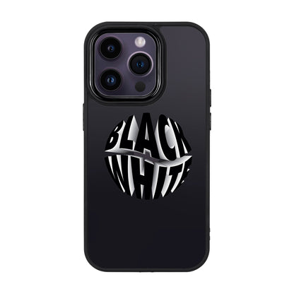 BLACK WHITE-iPhone 14 Pro Proof Kılıf