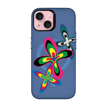 COLOR FLOWER-iPhone 15 Hold Kılıf MagSafe Özellikli