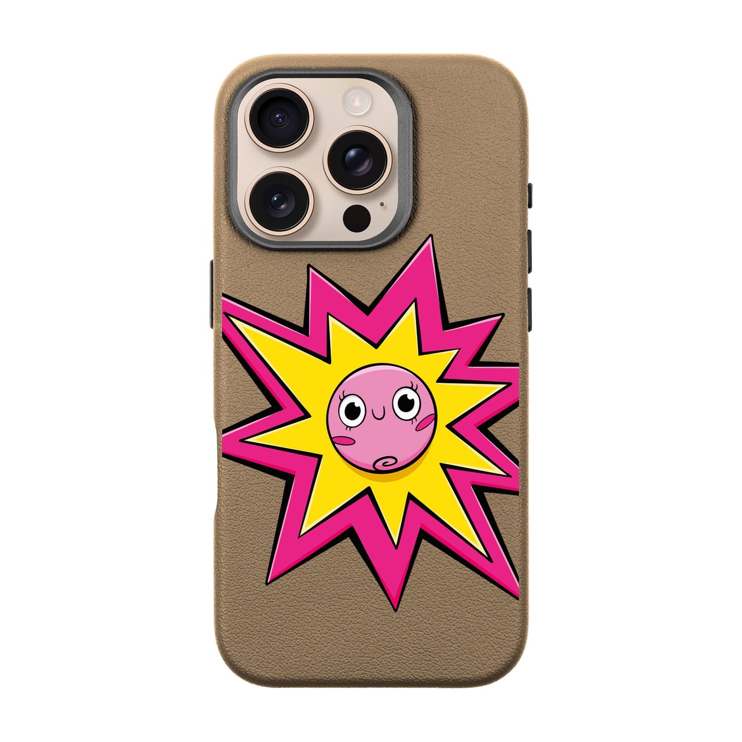 POP PRINCESSES-iPhone 16 Pro Leather Premium Kılıf MagSafe Özellikli