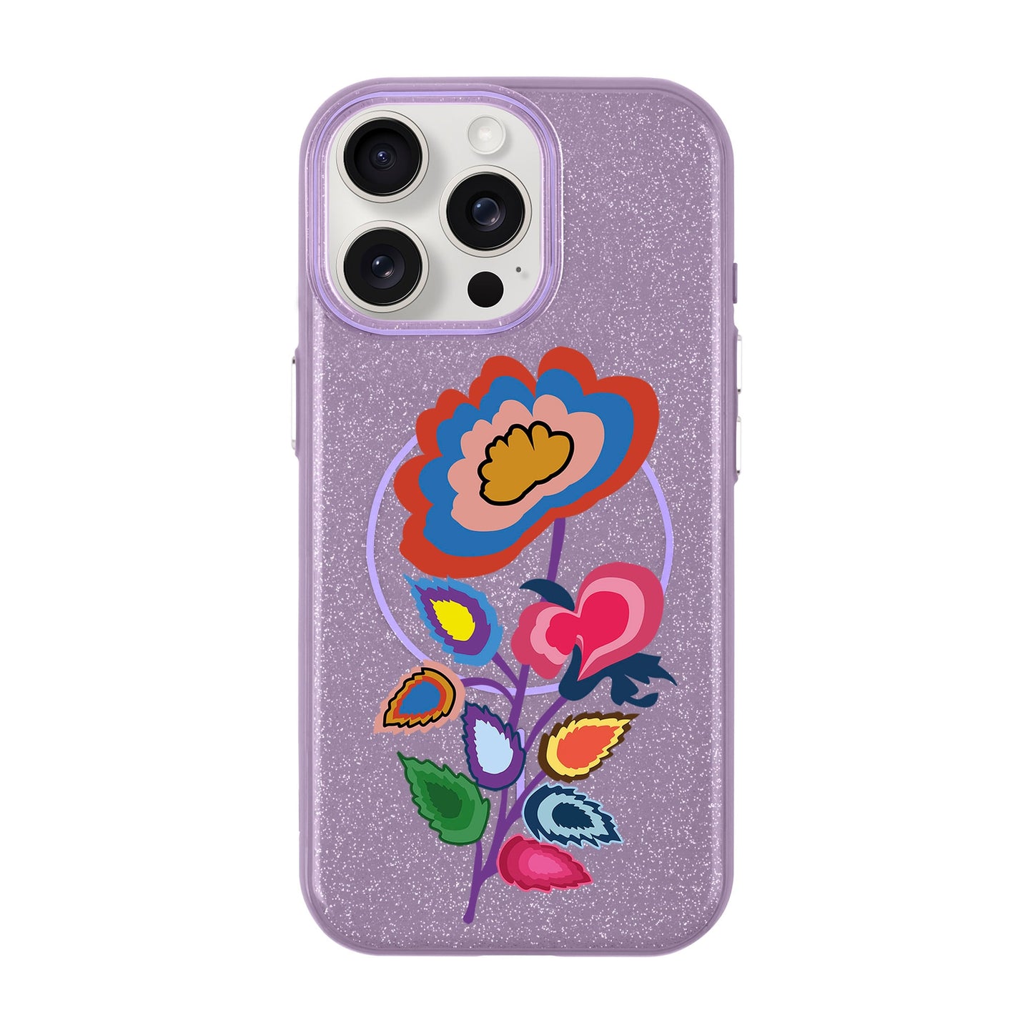 KNITTED FLOWER-iPhone 15 Pro Max Radiant Kılıf MagSafe Özellikli