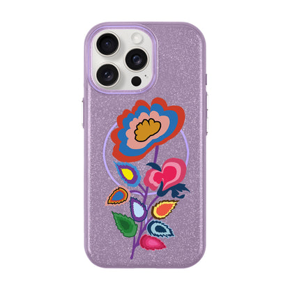 KNITTED FLOWER-iPhone 15 Pro Max Radiant Kılıf MagSafe Özellikli