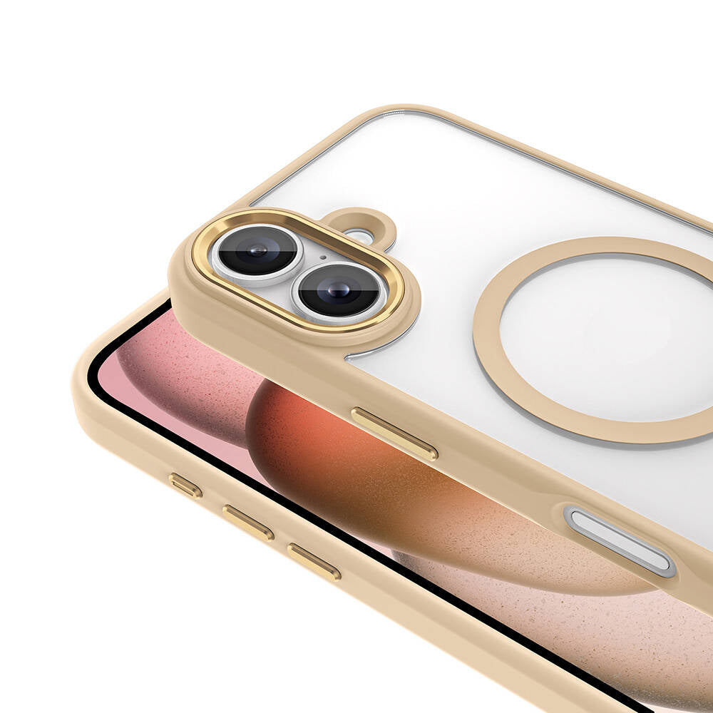 NEW-iPhone 16 Plus Hyaline Kılıf MagSafe Özellikli