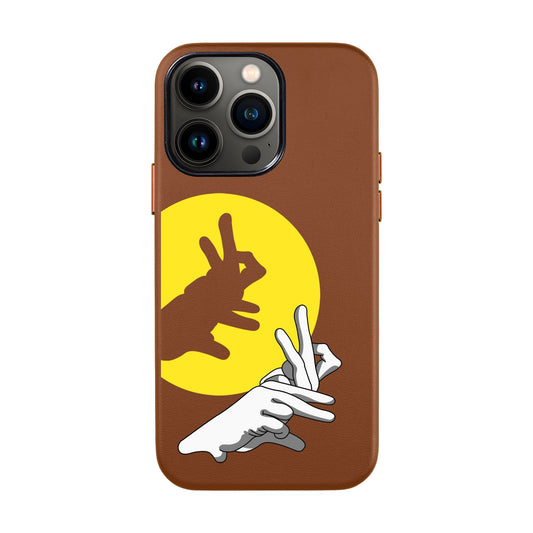 BUNNY-iPhone 14 Leather Kılıf