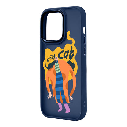 CRAZY CAT-iPhone 14 Pro Max Proof Kılıf