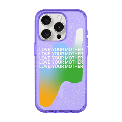 LOVE YOUR MOTHER-Shiny Kılıf MagSafe Özellikli - iPhone 15 Pro
