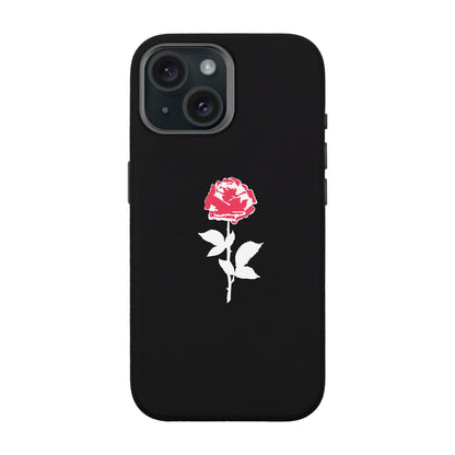 NATUREL ROSE-iPhone 15 Leather Premium Kılıf MagSafe Özellikli