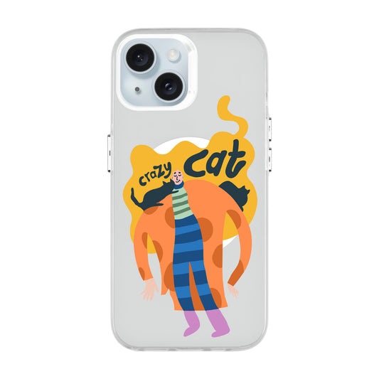 CRAZY CAT-iPhone 15 Hold Kılıf MagSafe Özellikli