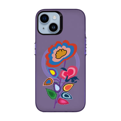 KNITTED FLOWER-iPhone 14 Hold Kılıf MagSafe Özellikli