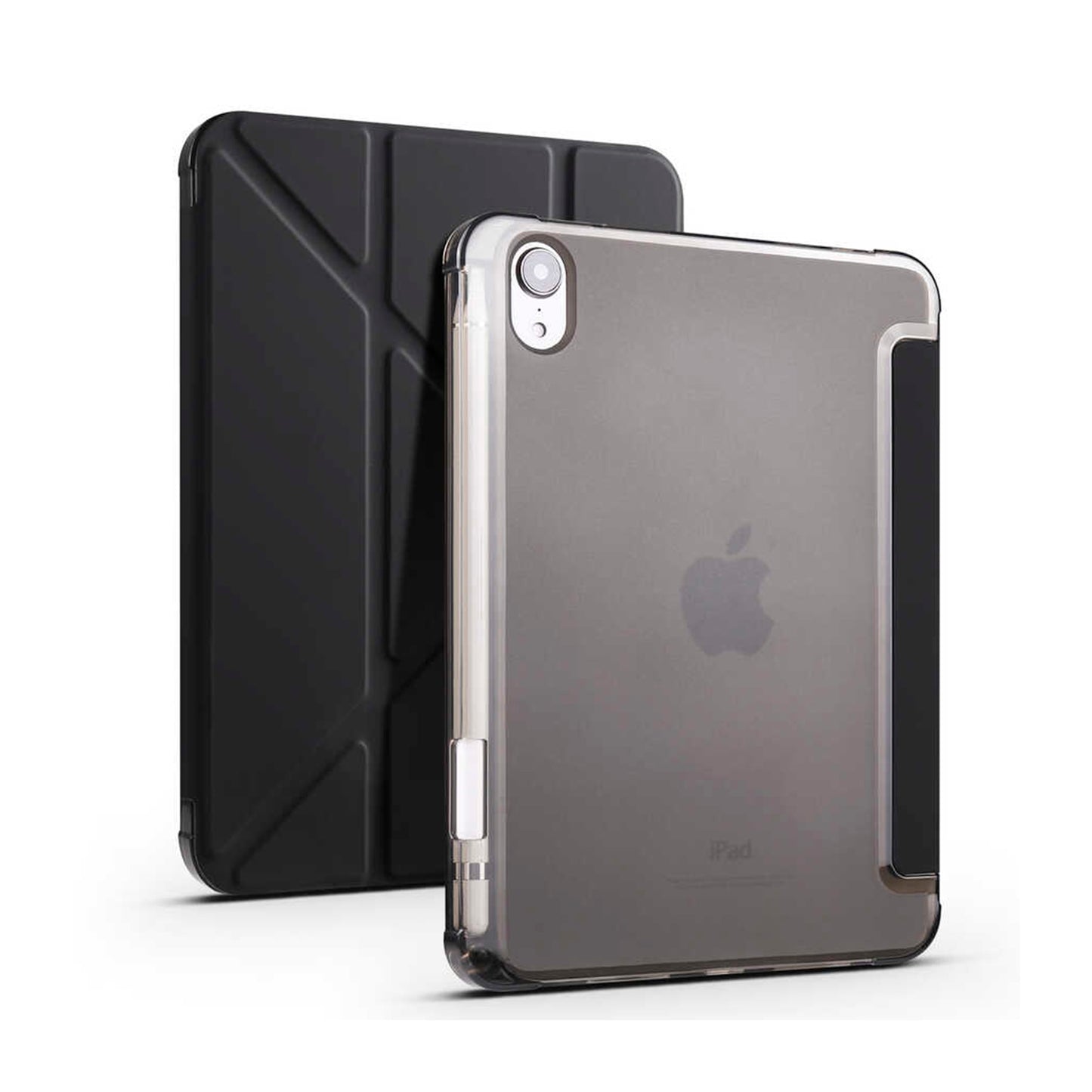 Apple iPad Mini 2021 (6.Nesil)-Trigon Folding Kalemlikli Standlı Kılıf