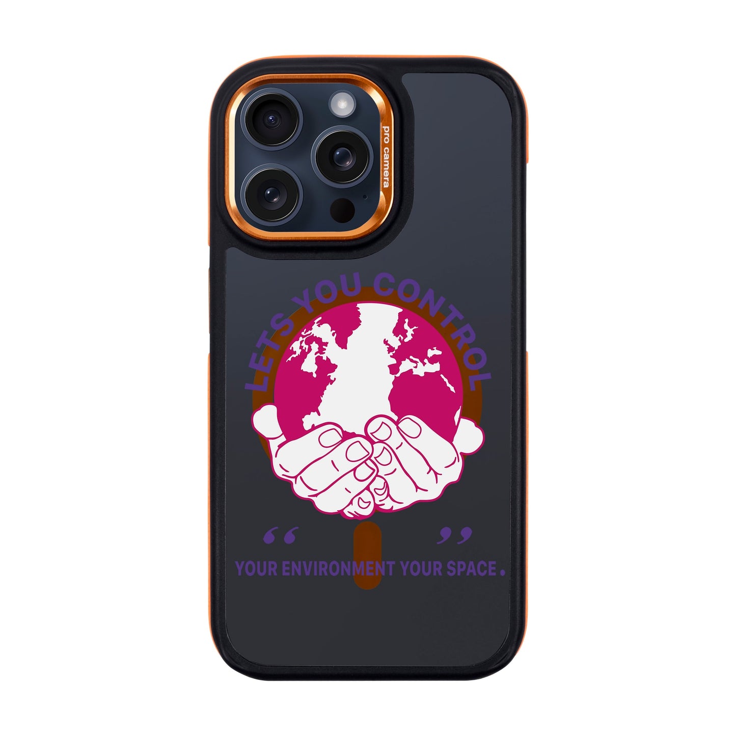 LET'S YOU CONTROL-Dark Kılıf MagSafe Özellikli - iPhone 15 Pro Max