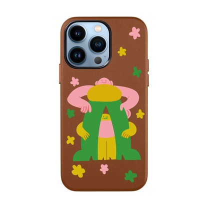 PARENT-iPhone 13 Pro Max Leather Kılıf