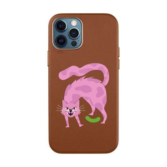 GRUMBLEPAWS-iPhone 11 Pro Max Leather Kılıf