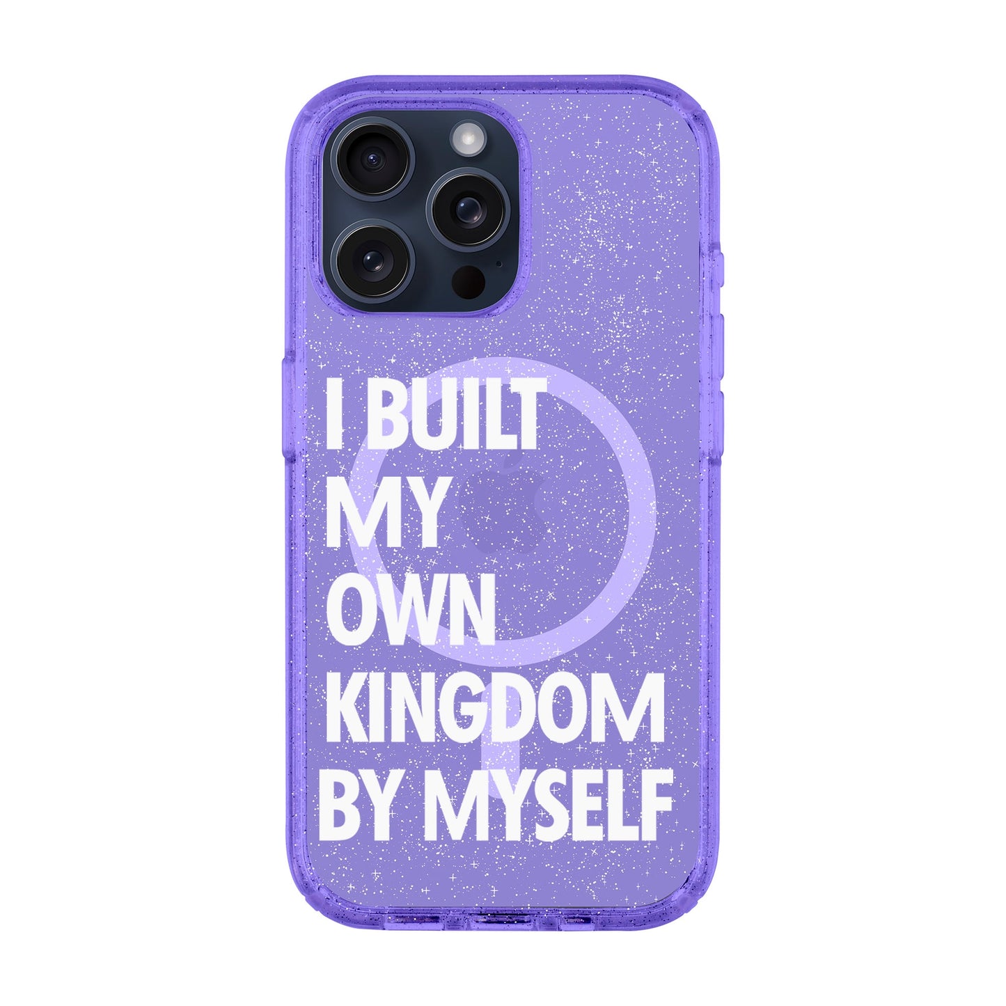 KINGDOM-iPhone 15 Pro Max Shiny Kılıf MagSafe Özellikli