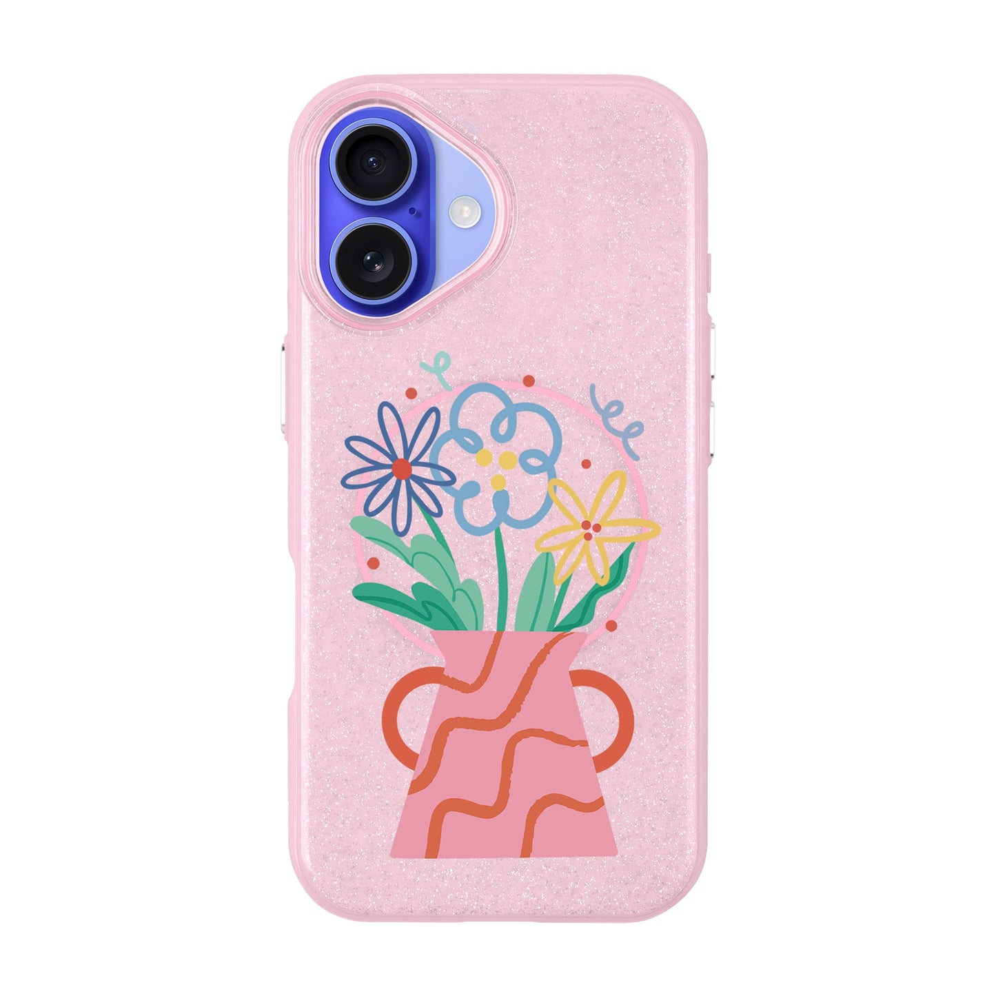 PINK VASE-iPhone 16 Radiant Kılıf MagSafe Özellikli