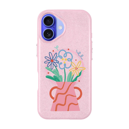 PINK VASE-iPhone 16 Radiant Kılıf MagSafe Özellikli