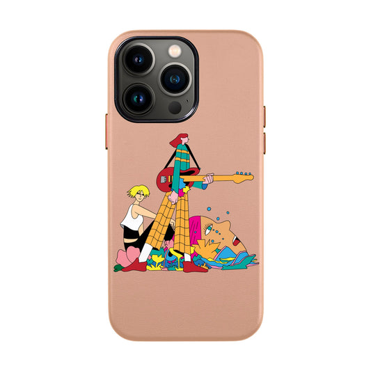 HER BAND-iPhone 13 Pro Max Leather Kılıf